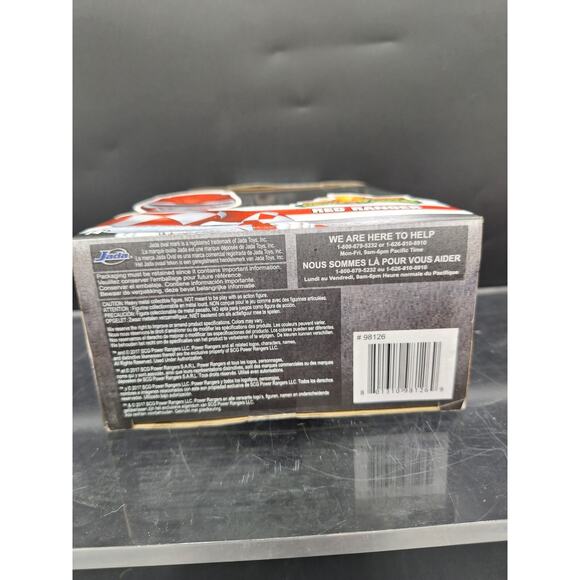 Mighty Morphin Power Rangers RED RANGER Action Figure Die Cast Metal Jada Toys. - Picture 9 of 9